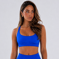 Form bra electric blue